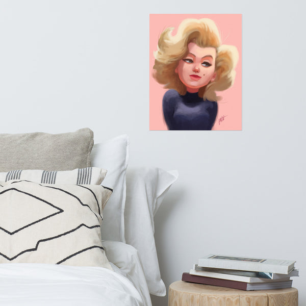 Marilyn Color Poster
